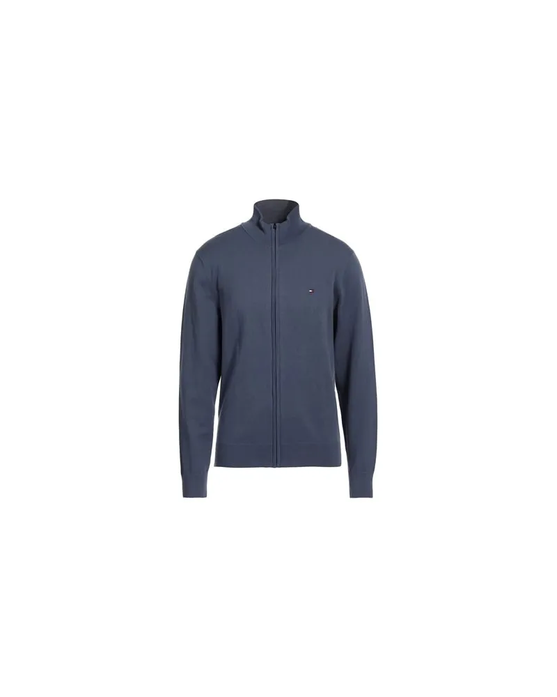 Tommy Hilfiger STRICKWAREN - Strickjackenauf YOOX.COM Taubenblau