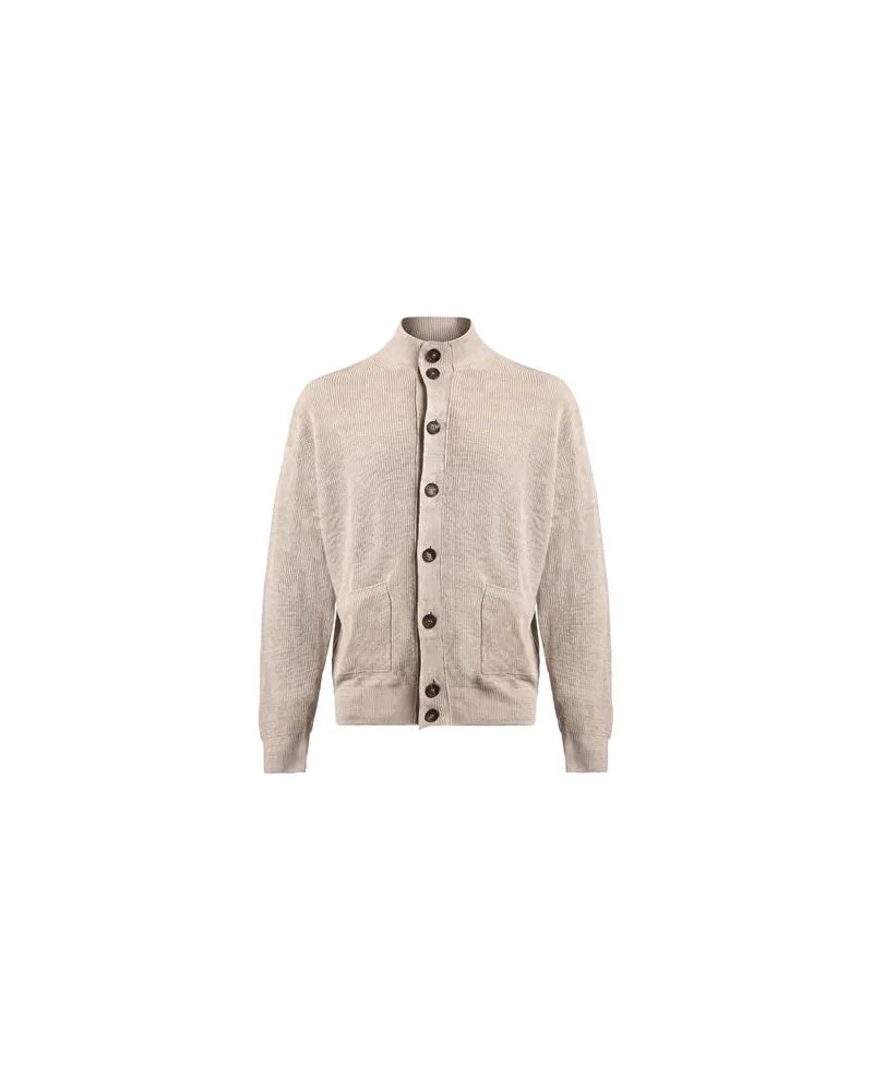 Filippo de Laurentiis STRICKWAREN - Strickjackenauf YOOX.COM Beige