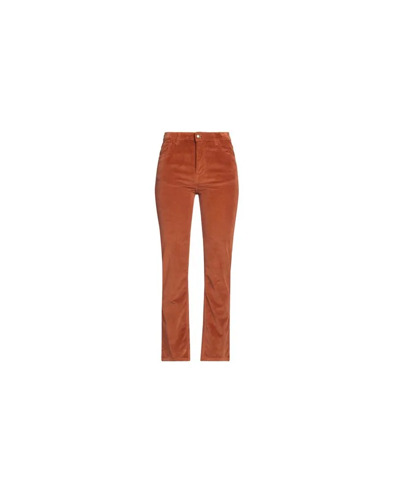 Fay HOSEN & RÖCKE - Hosenauf YOOX.COM Rostrot
