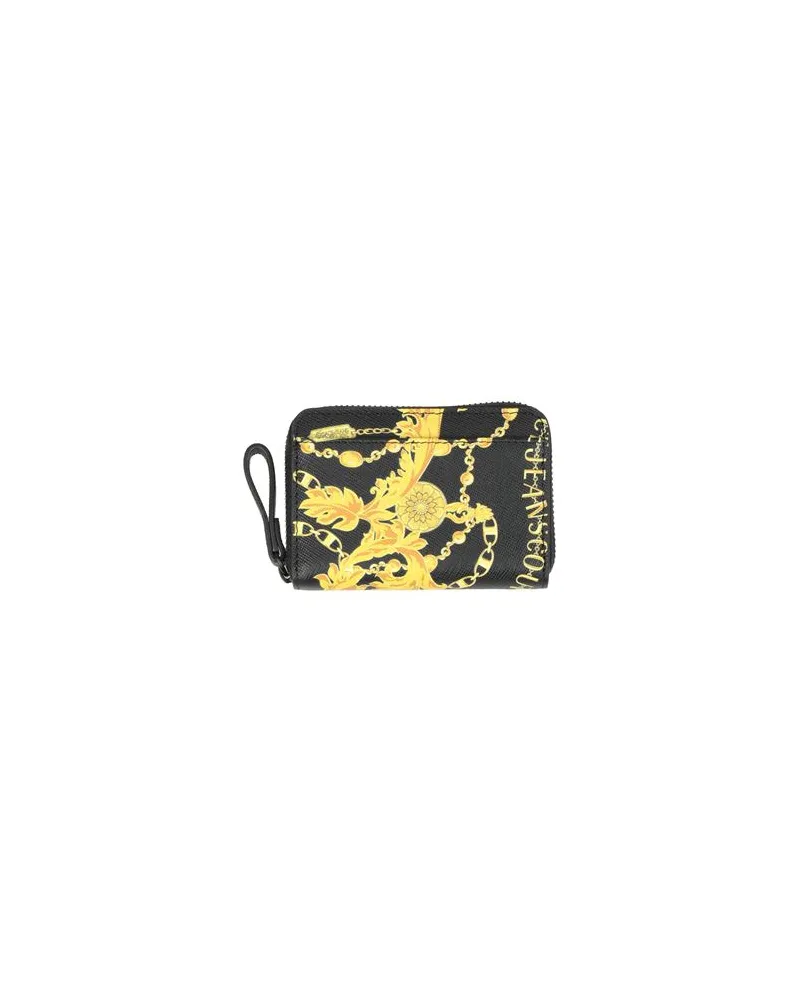 Versace Jeans Kleinlederwaren - Brieftaschenauf YOOX.COM Schwarz