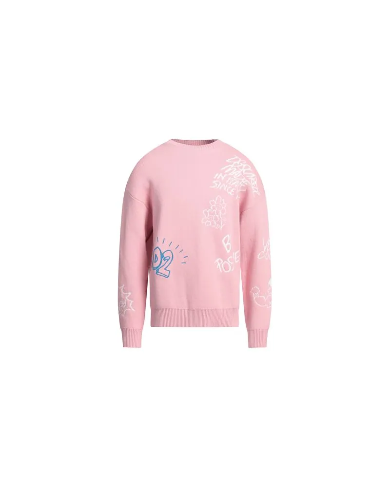 Dsquared2 STRICKWAREN - Pulloverauf YOOX.COM Rosa