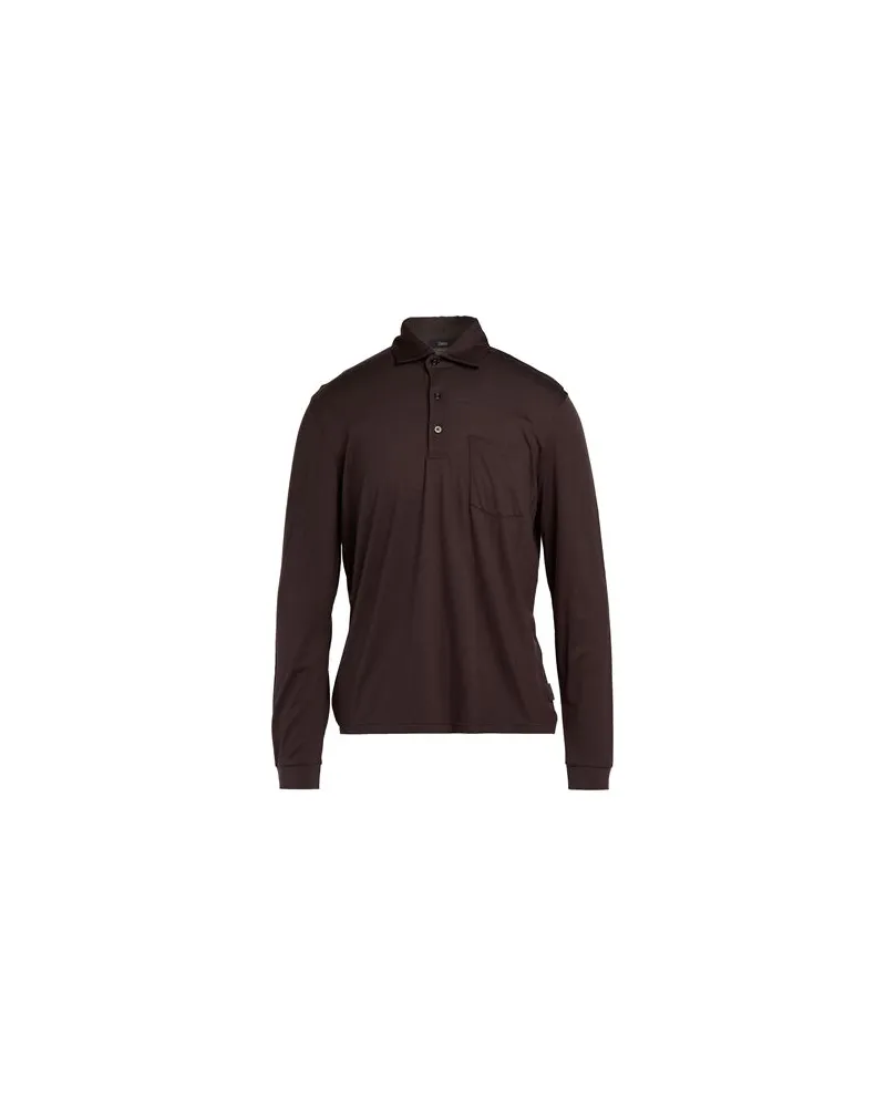 Herno TOPS - Poloshirtsauf YOOX.COM Braun
