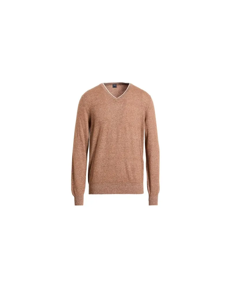Fedeli CASHMERE - STRICKWAREN - Pulloverauf YOOX.COM Braun