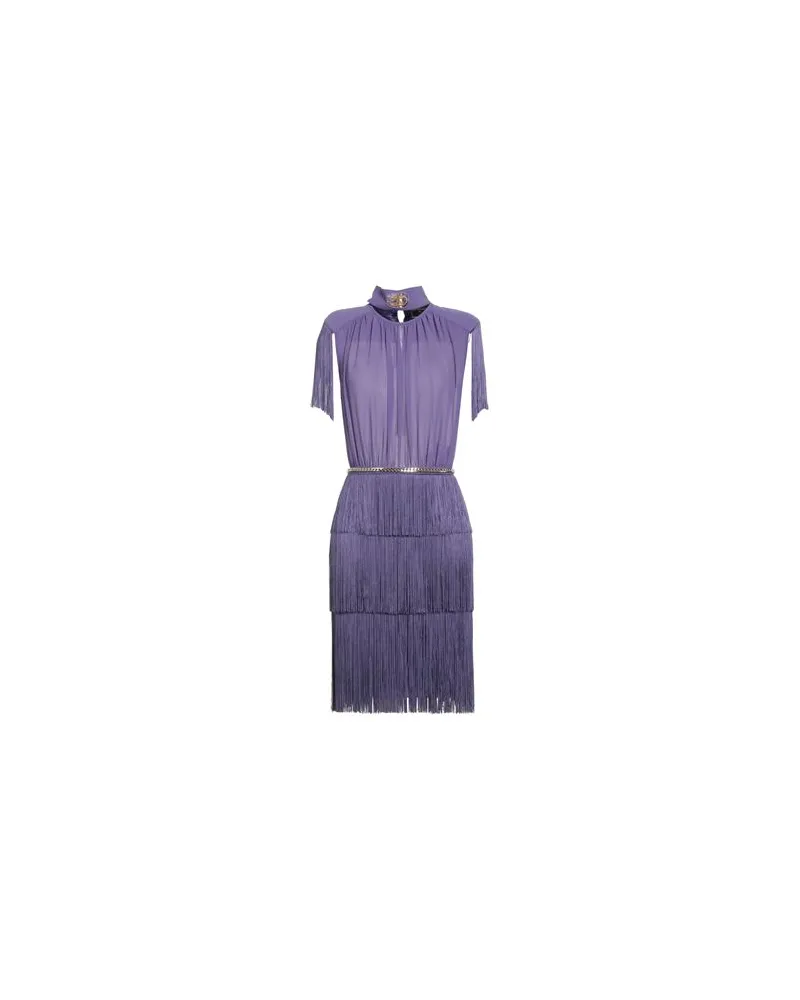 Elisabetta Franchi KLEIDER - Midi-Kleiderauf YOOX.COM Violett