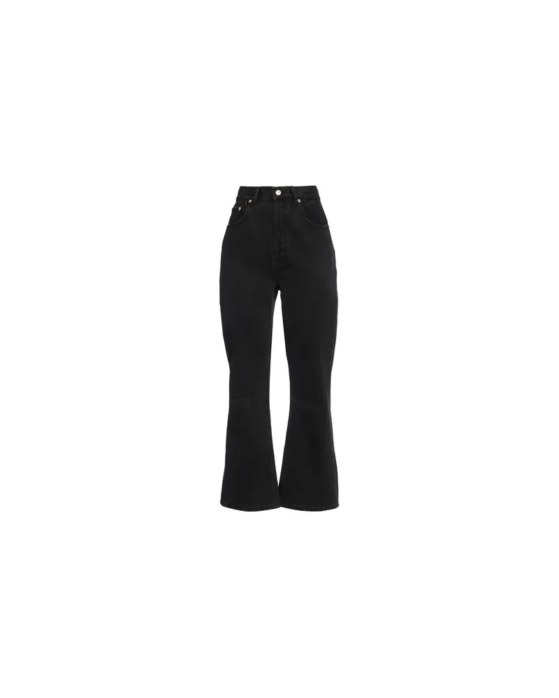 Jacquemus HOSEN & RÖCKE - Jeanshosenauf YOOX.COM Schwarz