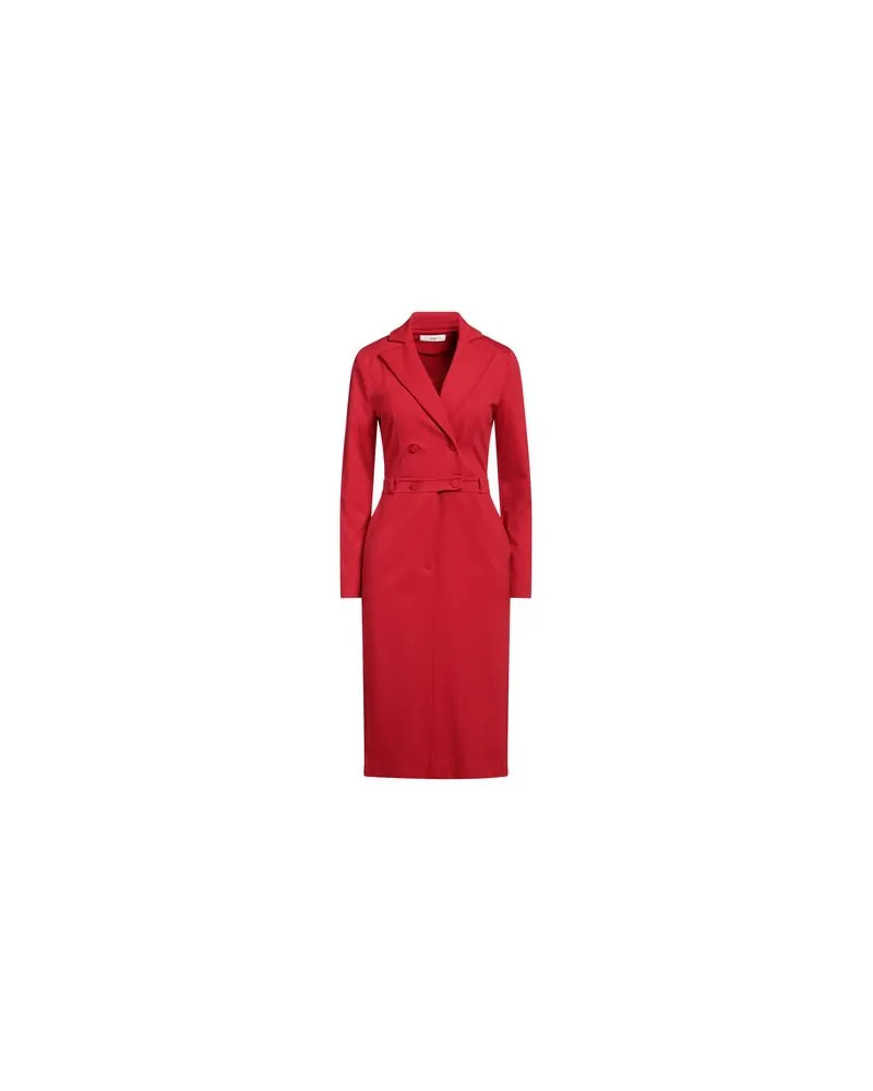 Suoli KLEIDER - Midi-Kleiderauf YOOX.COM Rot