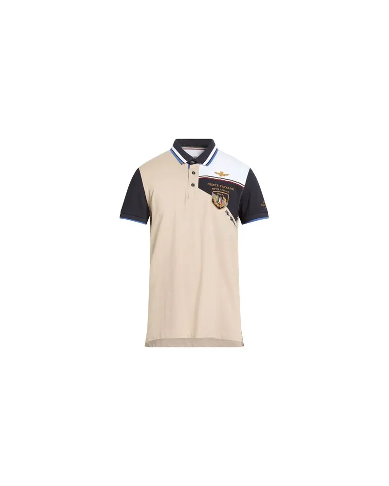 Aeronautica Militare TOPS - Poloshirtsauf YOOX.COM Beige