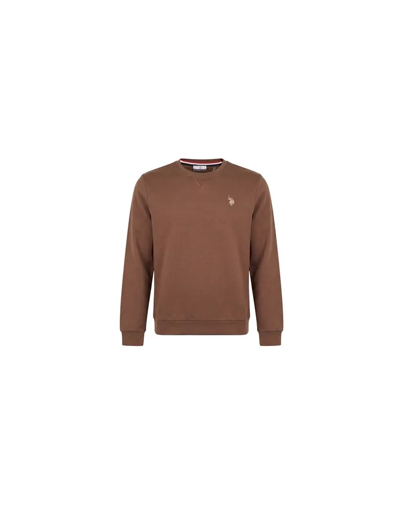 U.S. Polo Assn.  U POLO ASSN. - TOPS - Sweatshirtsauf YOOX.COM Braun