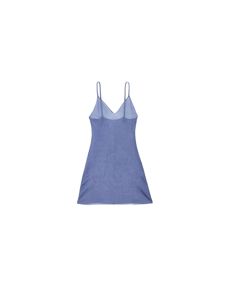 Lanvin KLEIDER - Mini-Kleiderauf YOOX.COM Blaugrau
