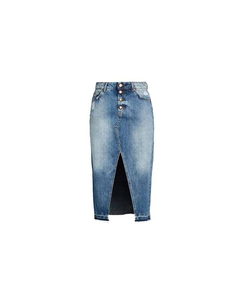 VICOLO DENIM COUTURE - HOSEN & RÖCKE - Jeansröckeauf YOOX.COM Blau