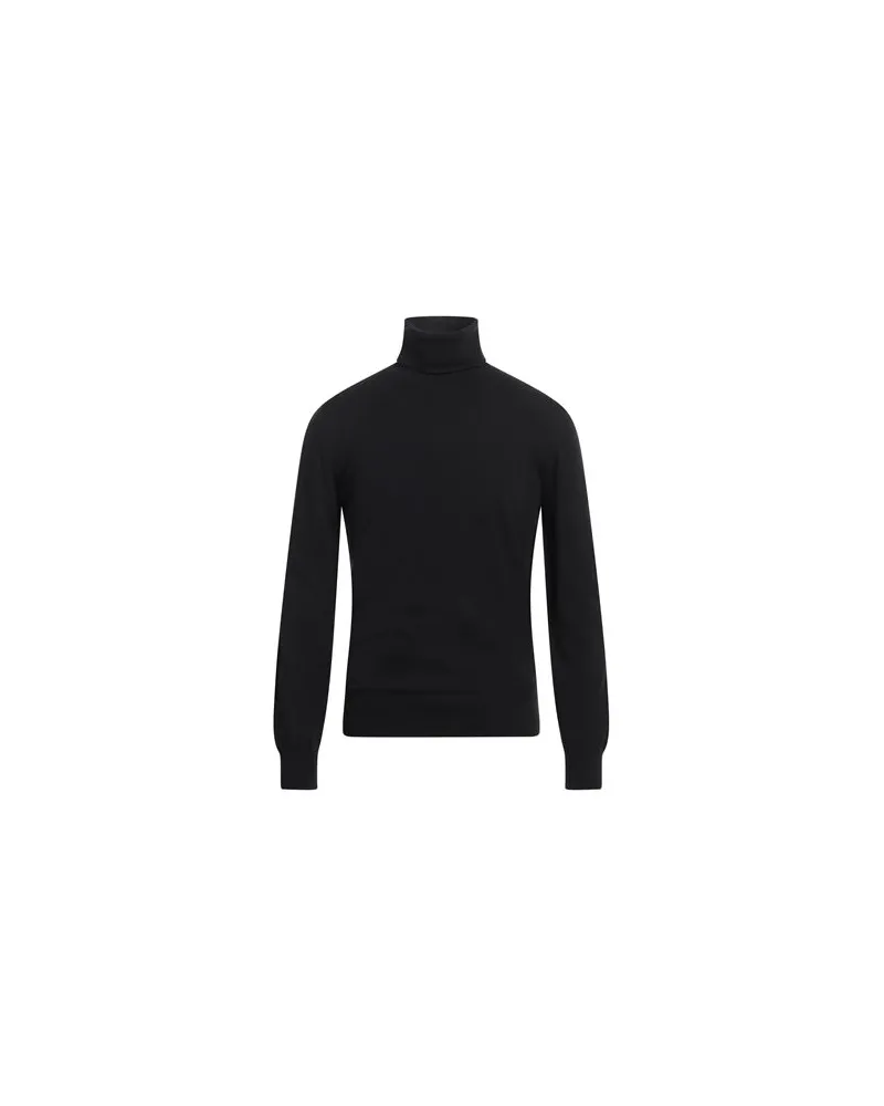 Alpha Studio STRICKWAREN - Rollkragenpulloverauf YOOX.COM Schwarz