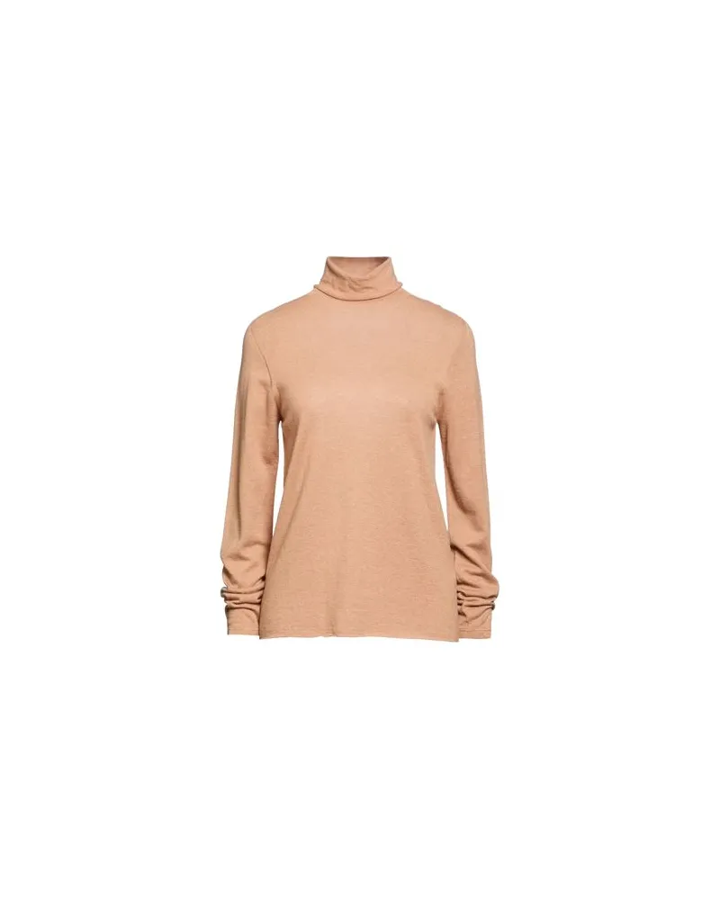 Majestic STRICKWAREN - Rollkragenpulloverauf YOOX.COM Sand