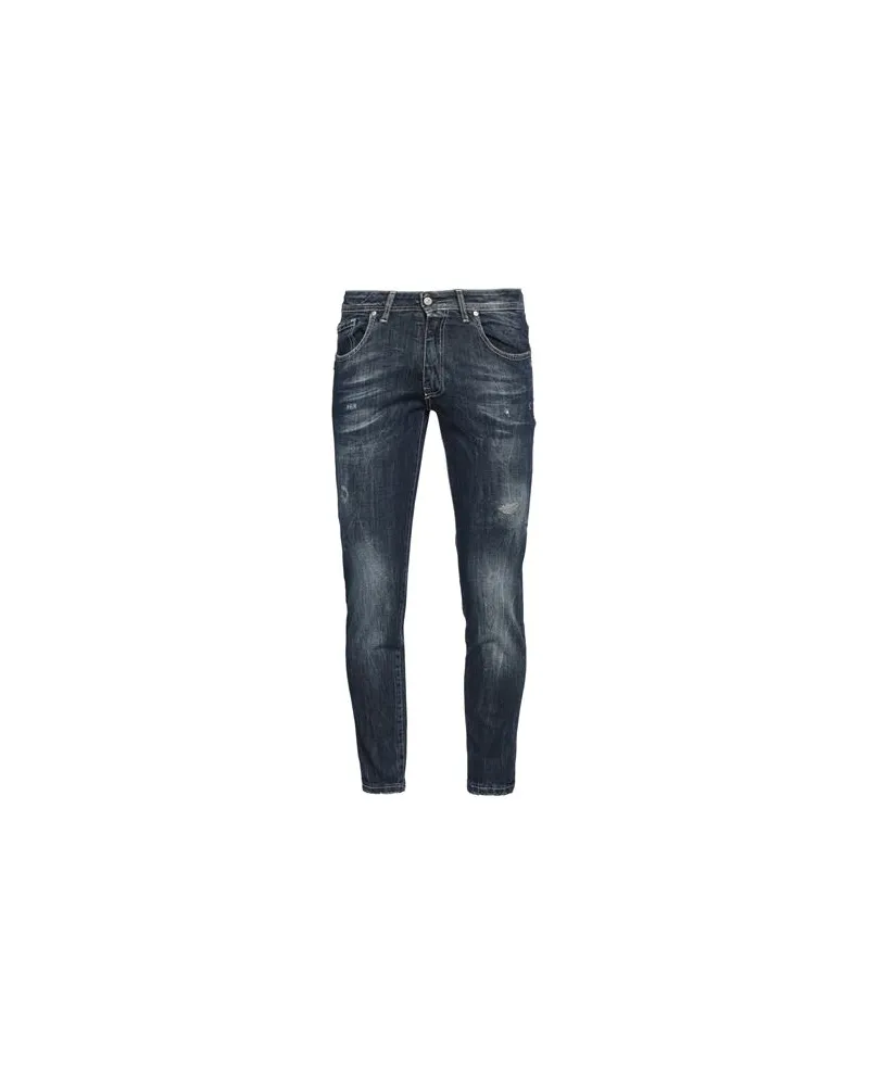 Daniele Alessandrini HOSEN & RÖCKE - Jeanshosenauf YOOX.COM Blau