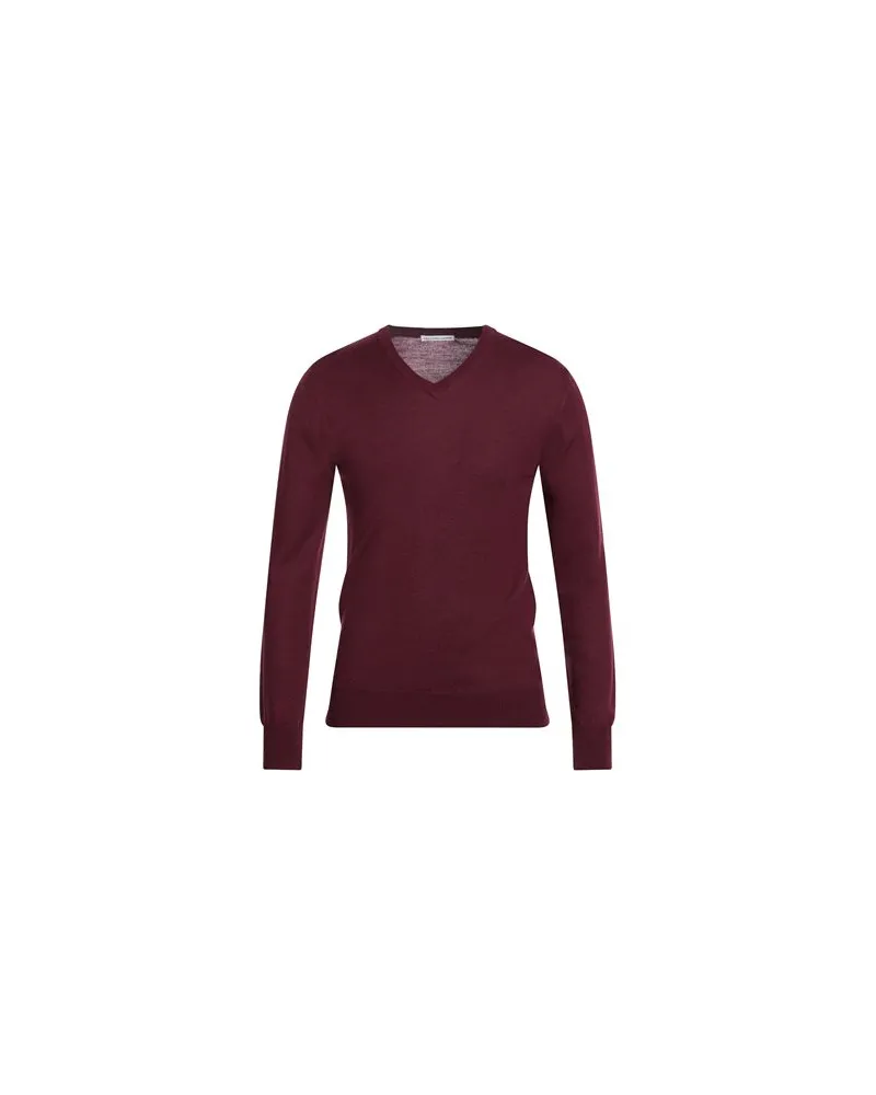 Daniele Alessandrini STRICKWAREN - Pulloverauf YOOX.COM Bordeaux