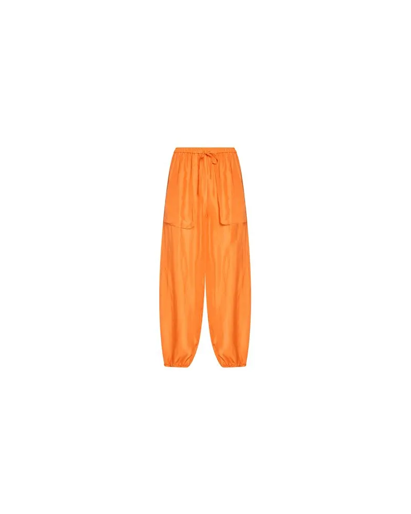 TELA HOSEN & RÖCKE - Hosenauf YOOX.COM Orange