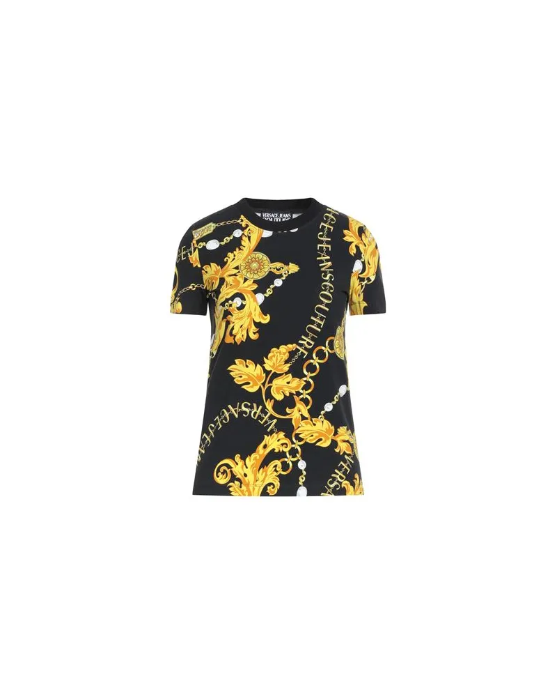 Versace Jeans TOPS - T-shirtsauf YOOX.COM Schwarz