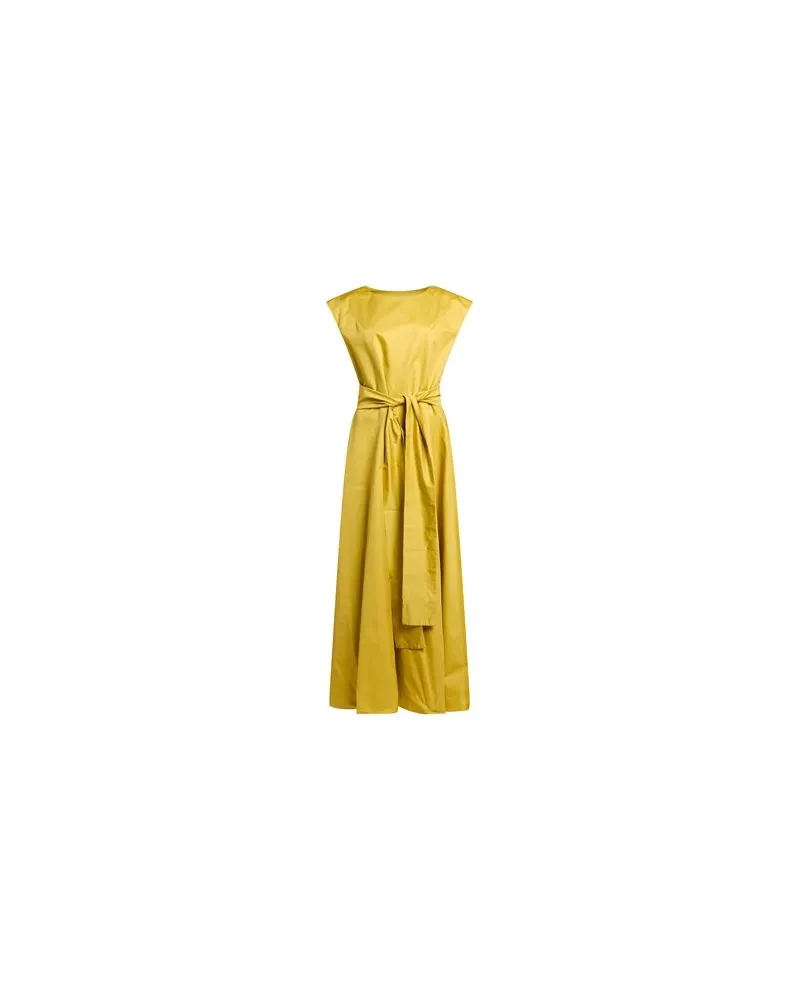 DOUUOD KLEIDER - Maxi-Kleiderauf YOOX.COM Senf