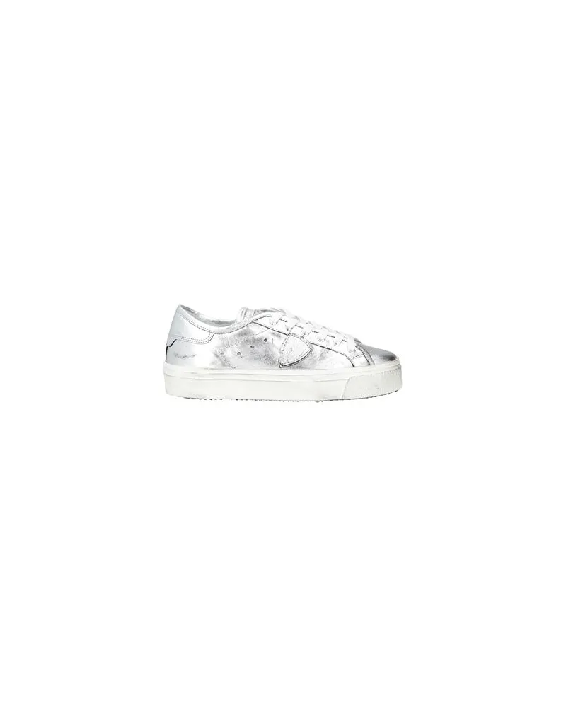 Philippe Model SCHUHE - Sneakersauf YOOX.COM Silber