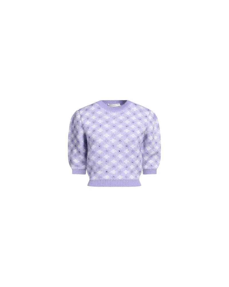 Alessandra Rich STRICKWAREN - Pulloverauf YOOX.COM Malve