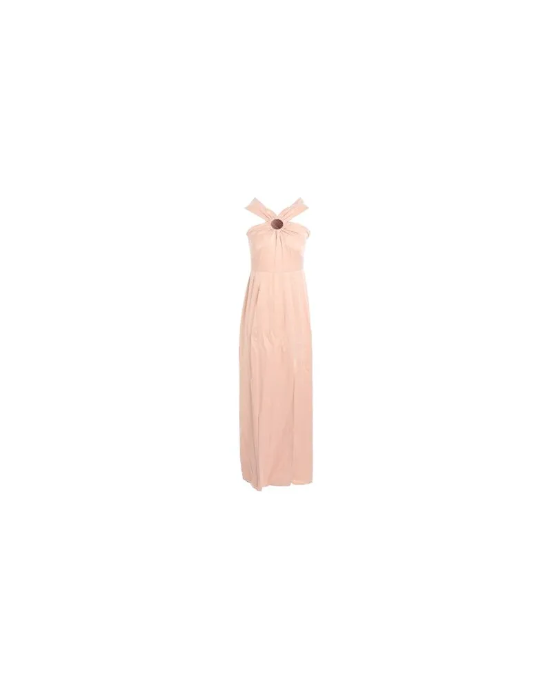Topshop KLEIDER - Maxi-Kleiderauf YOOX.COM Hellbraun
