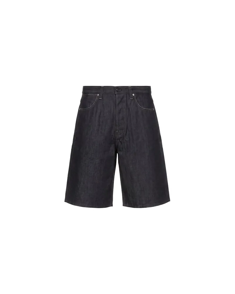 Jil Sander HOSEN & RÖCKE - Jeansshortsauf YOOX.COM Blau