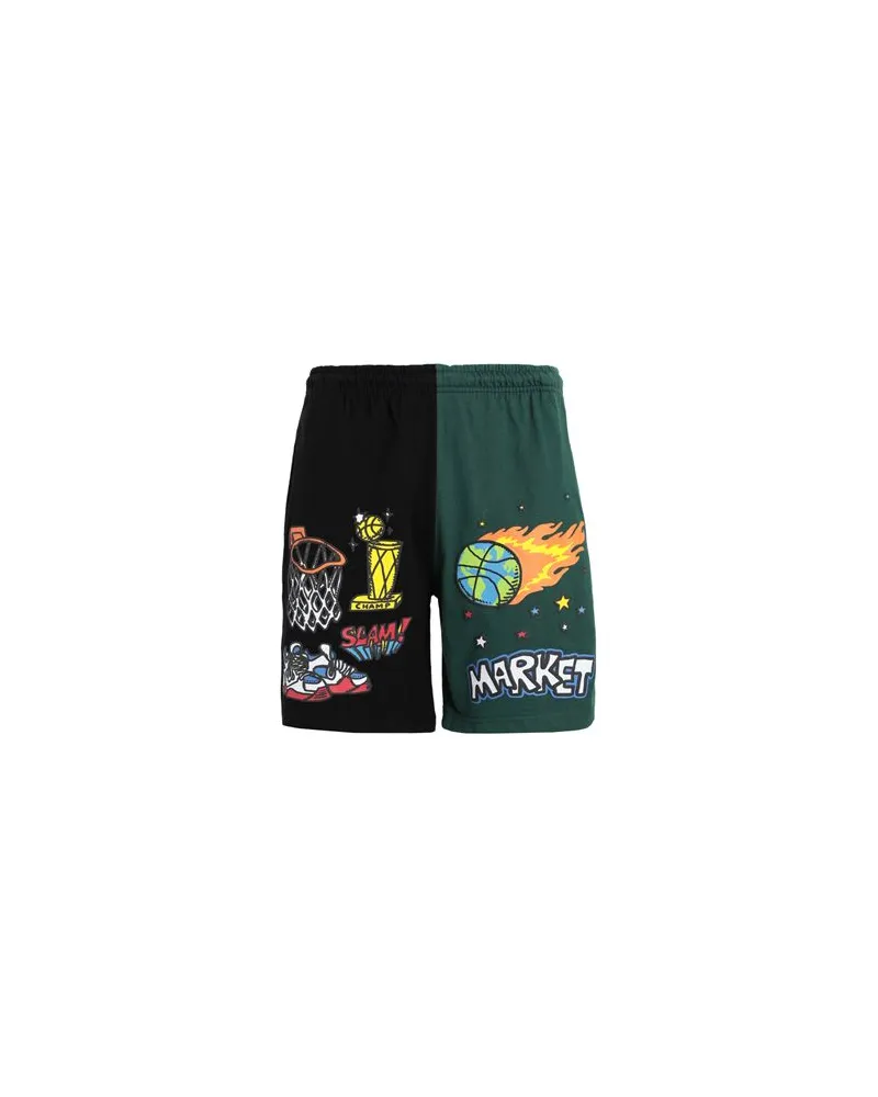 Market MEMORABILIA SHORTS  - HOSEN & RÖCKE - Shorts & Bermudashortsauf YOOX.COM Schwarz