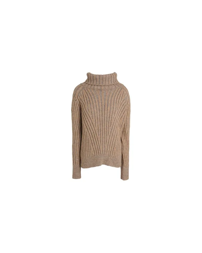 MOORER STRICKWAREN - Rollkragenpulloverauf YOOX.COM Sand