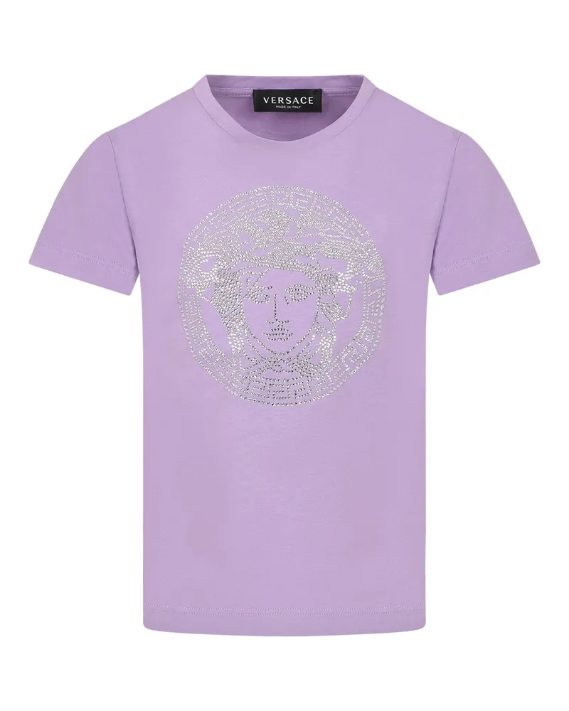 Versace T-shirts Violett