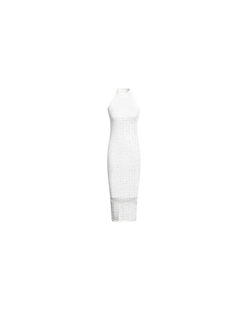 Balmain KLEIDER - Midi-Kleiderauf YOOX.COM Weiß