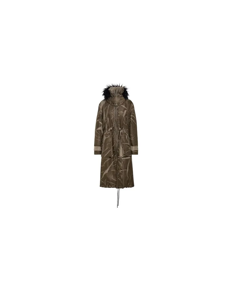 Masnada JACKEN & MÄNTEL - Mäntelauf YOOX.COM Khaki