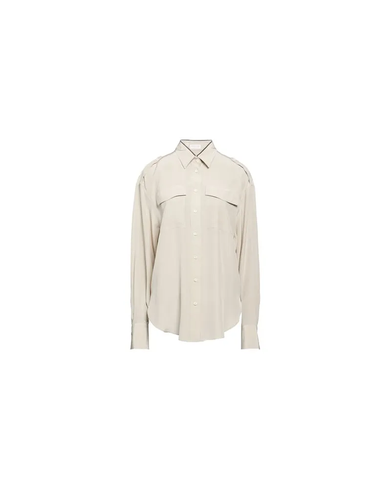 Brunello Cucinelli TOPS - Hemdenauf YOOX.COM Grau
