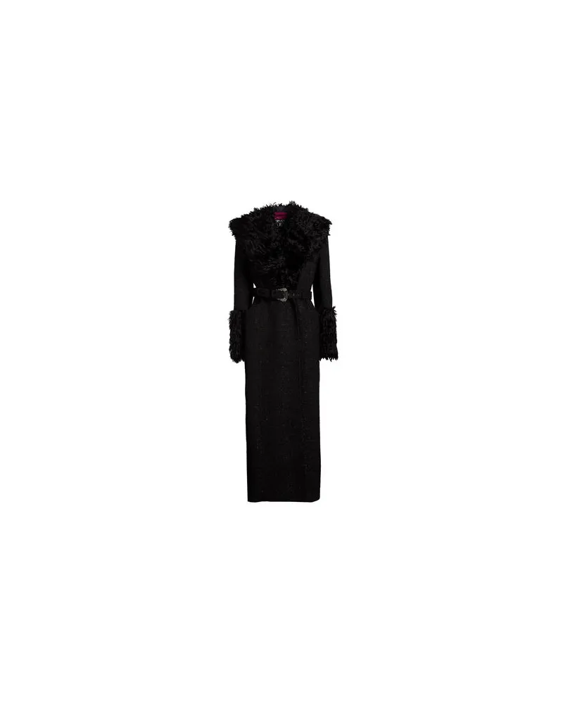 Versace Jeans JACKEN & MÄNTEL - Mäntelauf YOOX.COM Schwarz