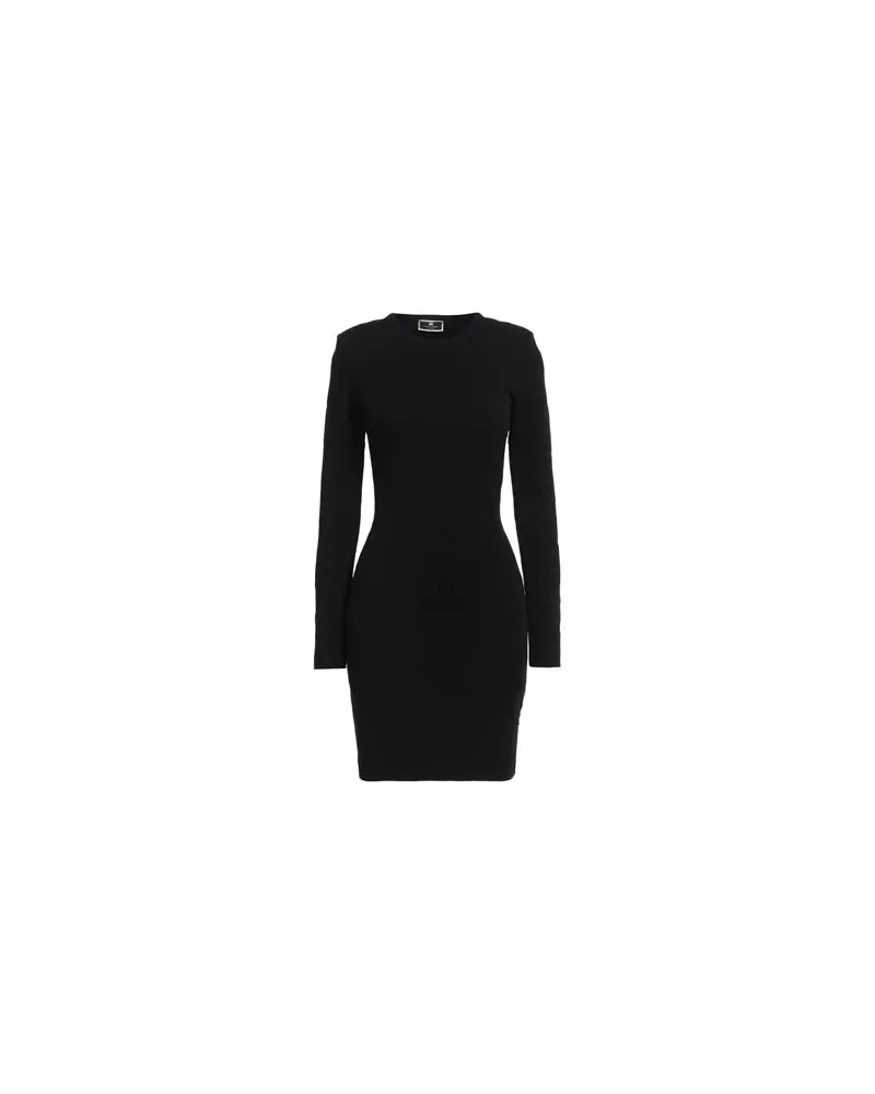 Elisabetta Franchi KLEIDER - Mini-Kleiderauf YOOX.COM Schwarz