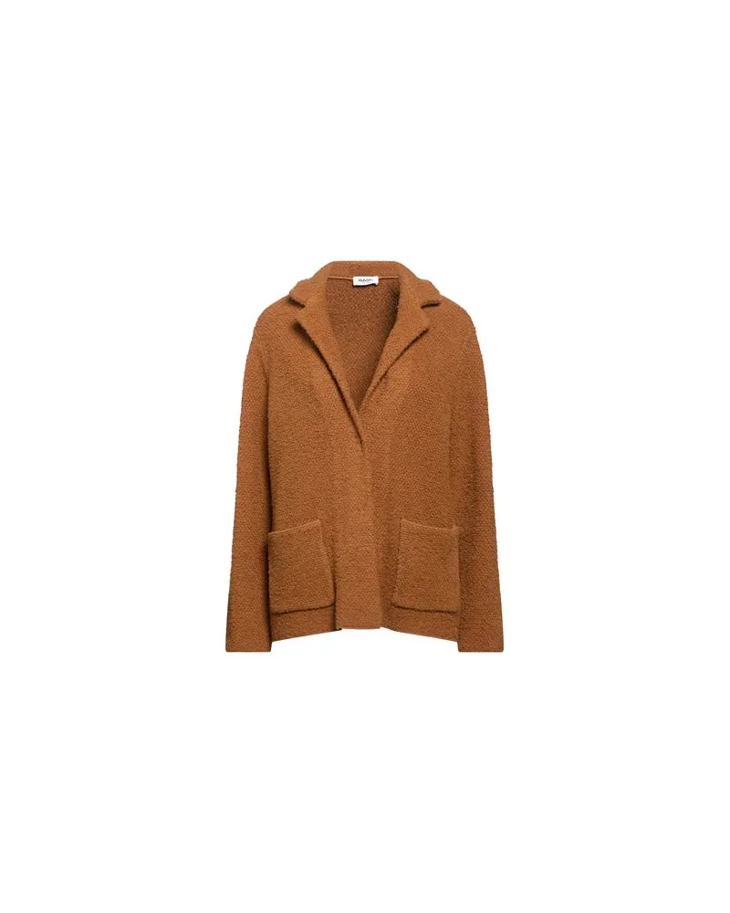 BASE Milano STRICKWAREN - Strickjackenauf YOOX.COM Kamel