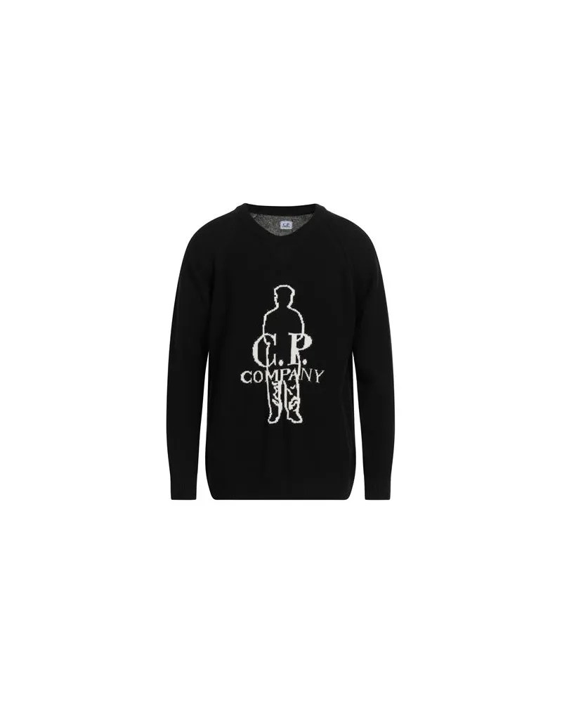 C.P. Company STRICKWAREN - Pulloverauf YOOX.COM Schwarz