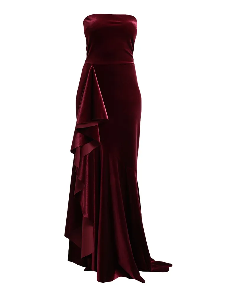 Chiara Boni Maxi-Kleid Bordeaux