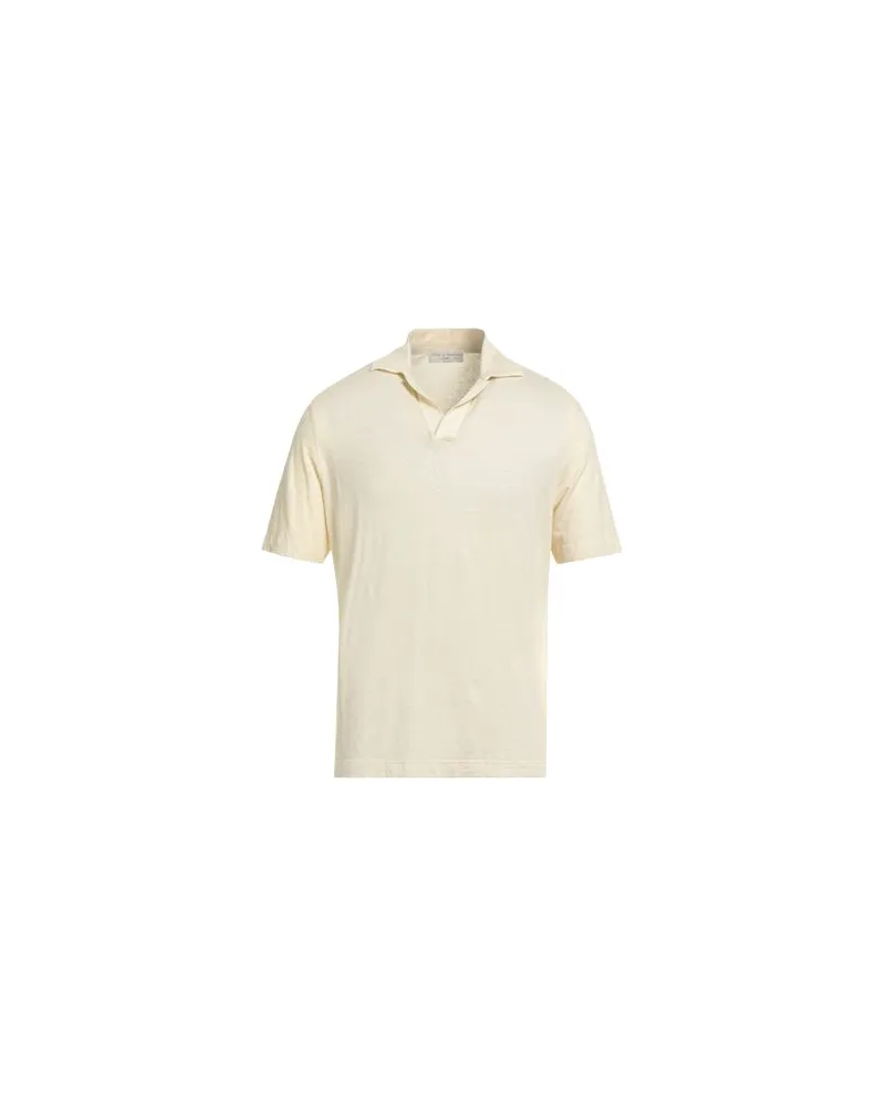 Filippo de Laurentiis TOPS - Poloshirtsauf YOOX.COM Pastellgelb