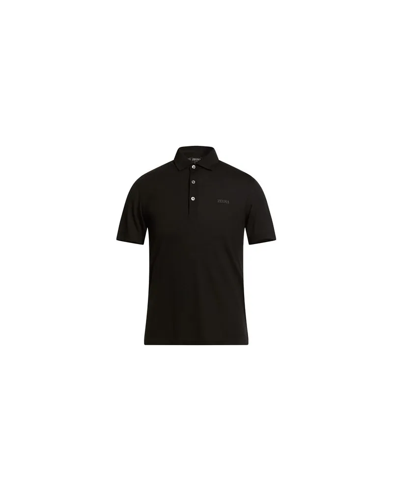 Ermenegildo Zegna TOPS - Poloshirtsauf YOOX.COM Schwarz