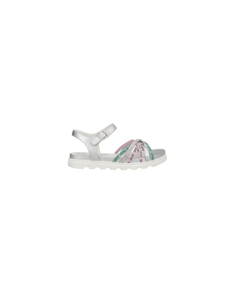 Liu Jo SCHUHE - Sandalenauf YOOX.COM Silber