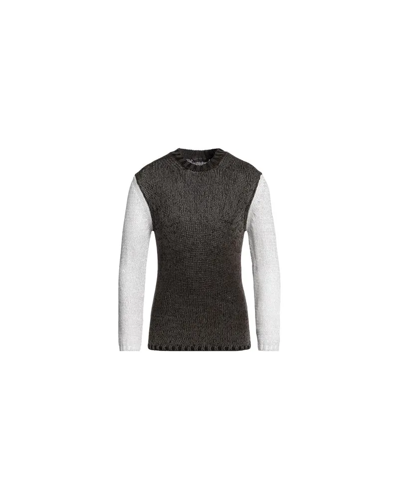 Fabrizio del Carlo STRICKWAREN - Pulloverauf YOOX.COM Dunkelgrün