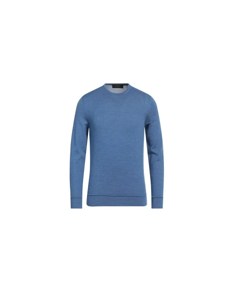 VNECK STRICKWAREN - Pulloverauf YOOX.COM Azurblau