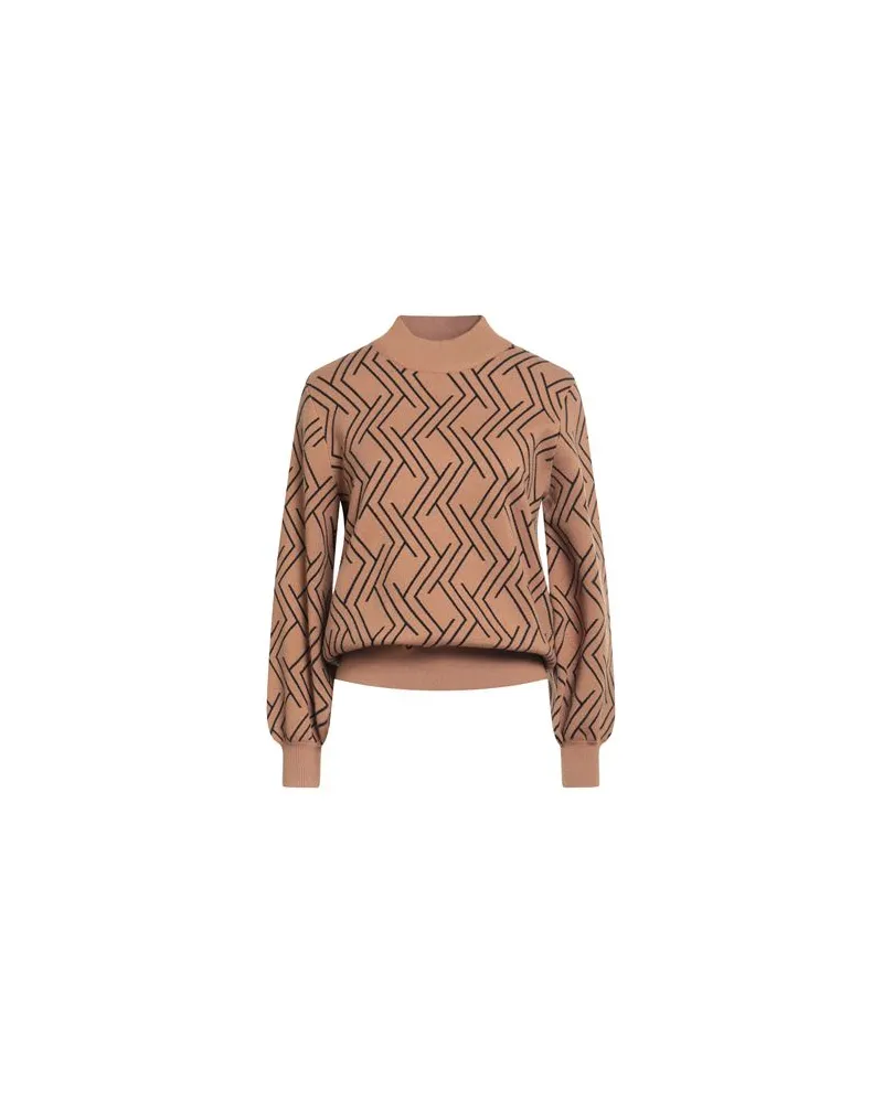 only STRICKWAREN - Rollkragenpulloverauf YOOX.COM Kamel