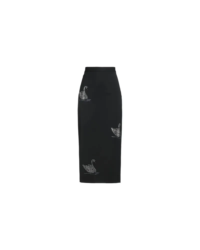 MSGM HOSEN & RÖCKE - Midi-Röckeauf YOOX.COM Schwarz