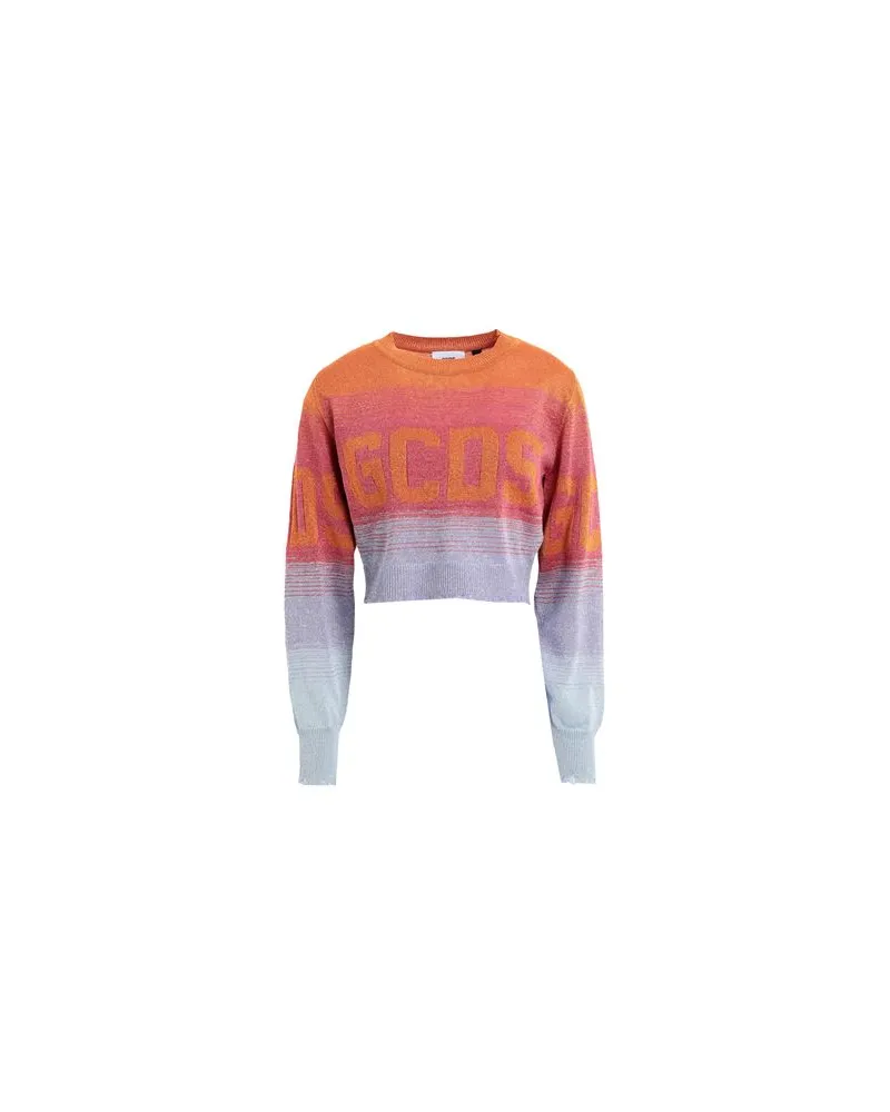 GCDS STRICKWAREN - Pulloverauf YOOX.COM Orange