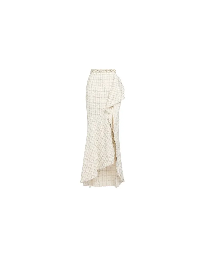 Elisabetta Franchi HOSEN & RÖCKE - Maxi-Röckeauf YOOX.COM Elfenbein