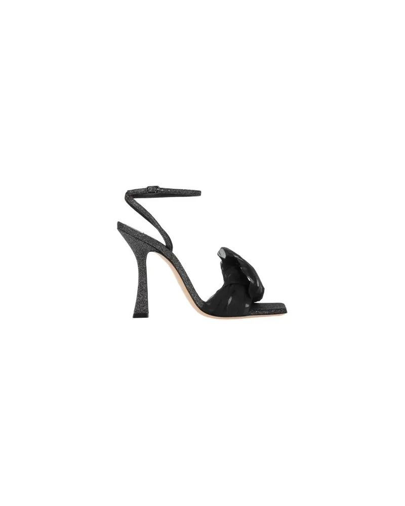 Casadei SCHUHE - Sandalenauf YOOX.COM Schwarz