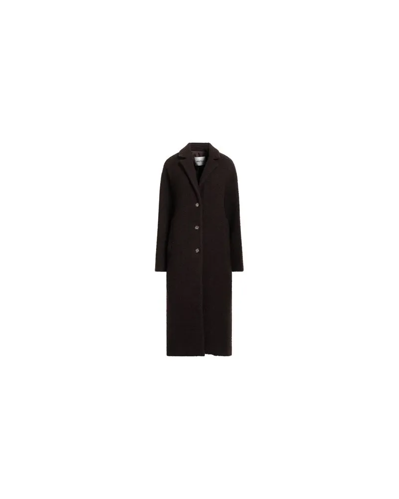 ottod’Ame JACKEN & MÄNTEL - Mäntelauf YOOX.COM Schokobraun