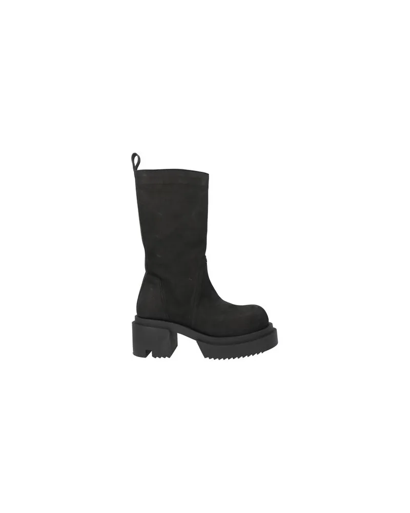 Rick Owens SCHUHE - Stiefelauf YOOX.COM Schwarz