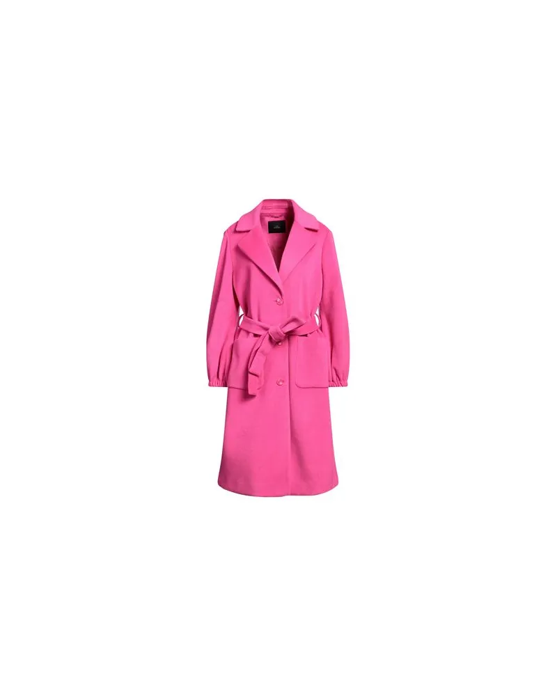 Actitude by Twinset JACKEN & MÄNTEL - Mäntelauf YOOX.COM Fuchsia