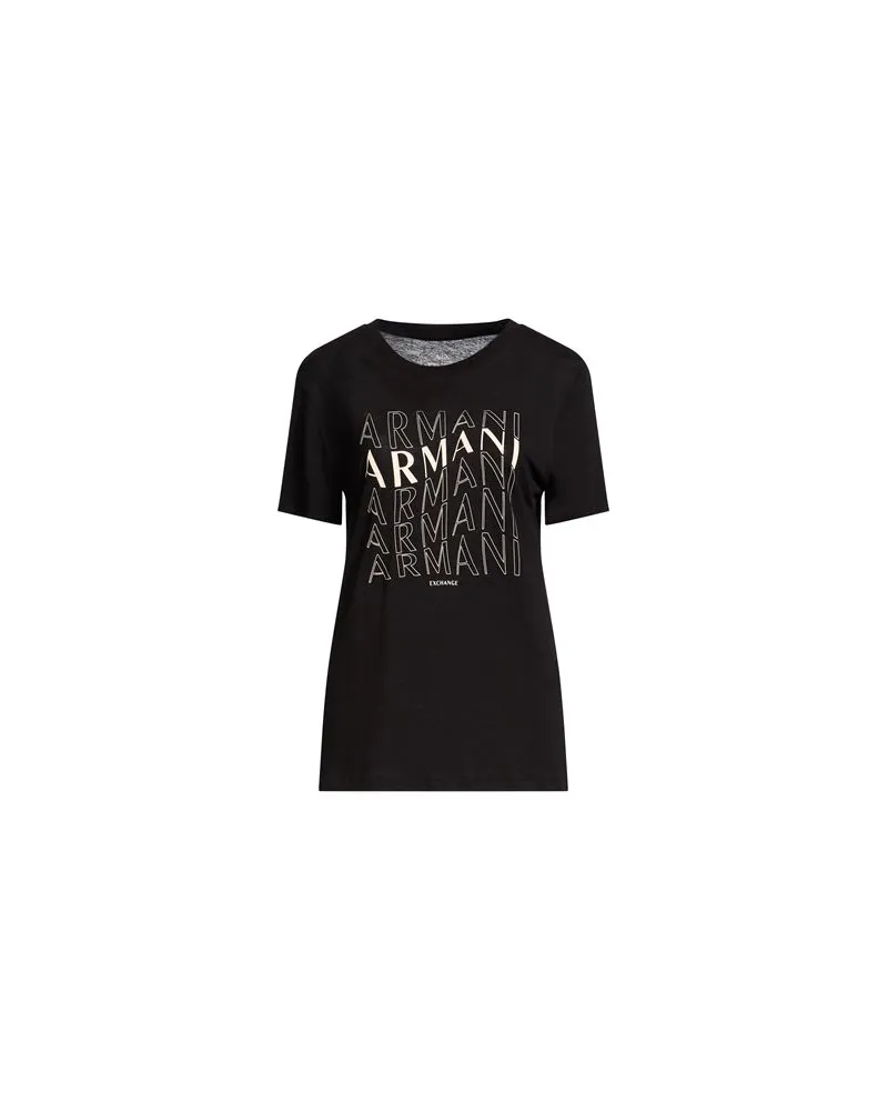Armani Exchange TOPS - T-shirtsauf YOOX.COM Schwarz
